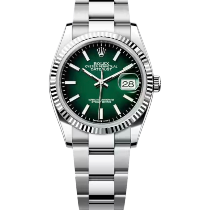 Datejust 36 126234 Vert ombré